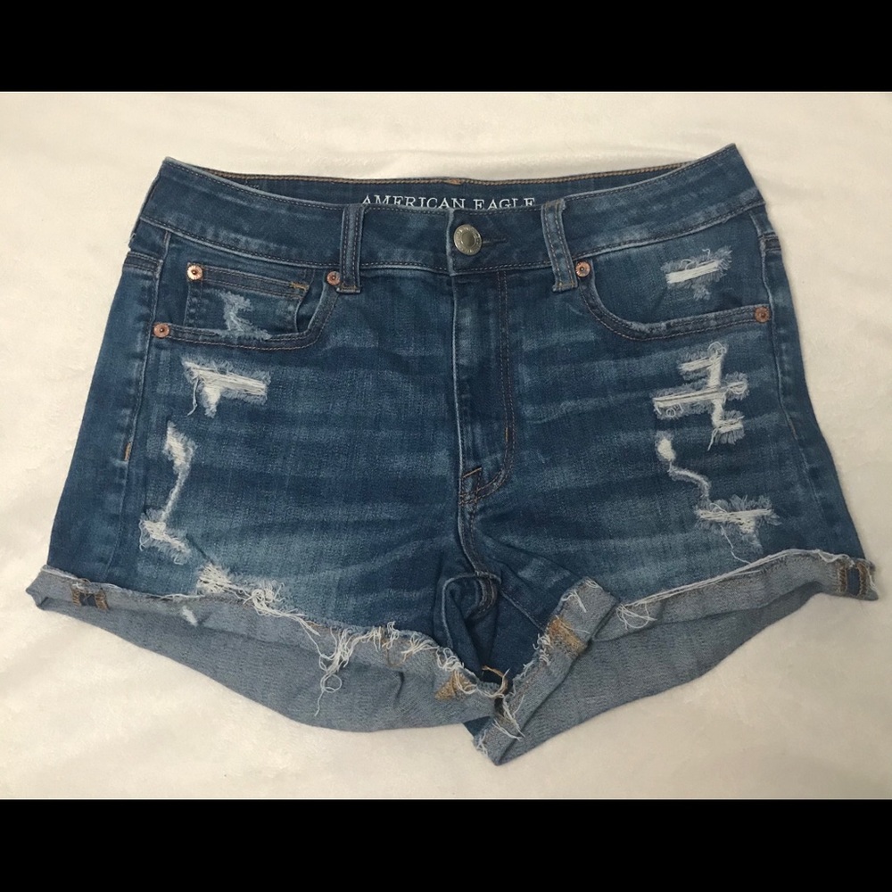 American Eagle Hi-rise shorts